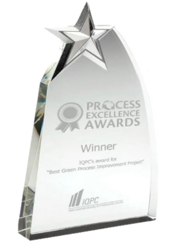 Premier Glass Corporate Award - CR5