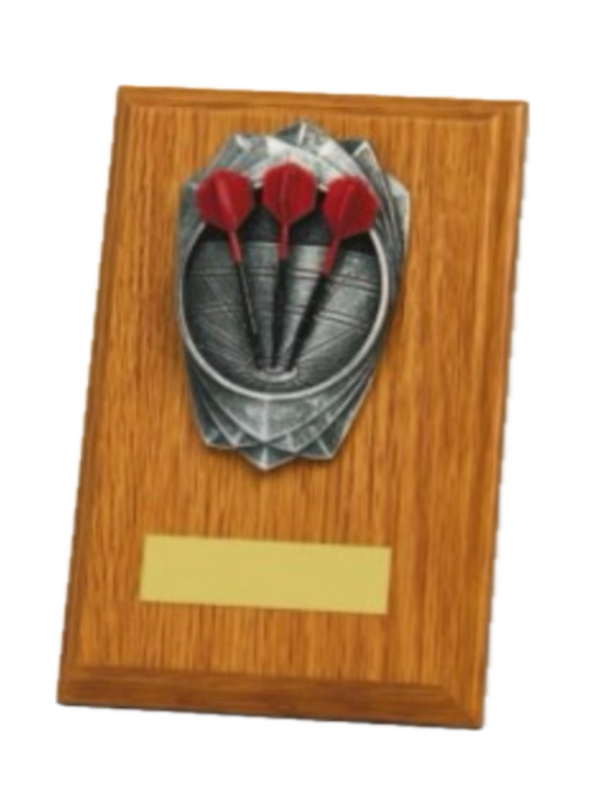 Three Darts Wooden Plaques - DT1